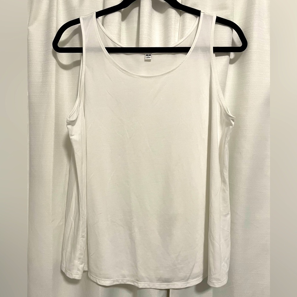 Uniqlo White Tank Top